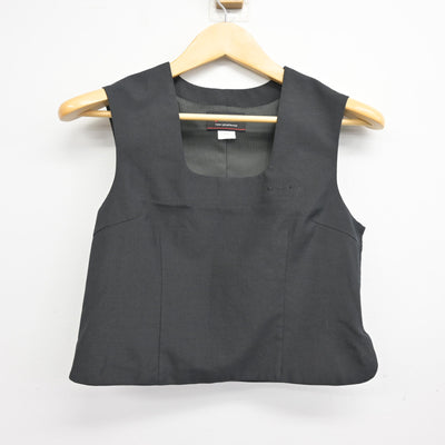 【中古】香川県 高松南高等学校 女子制服 2点 (ベスト・スカート) sf100896