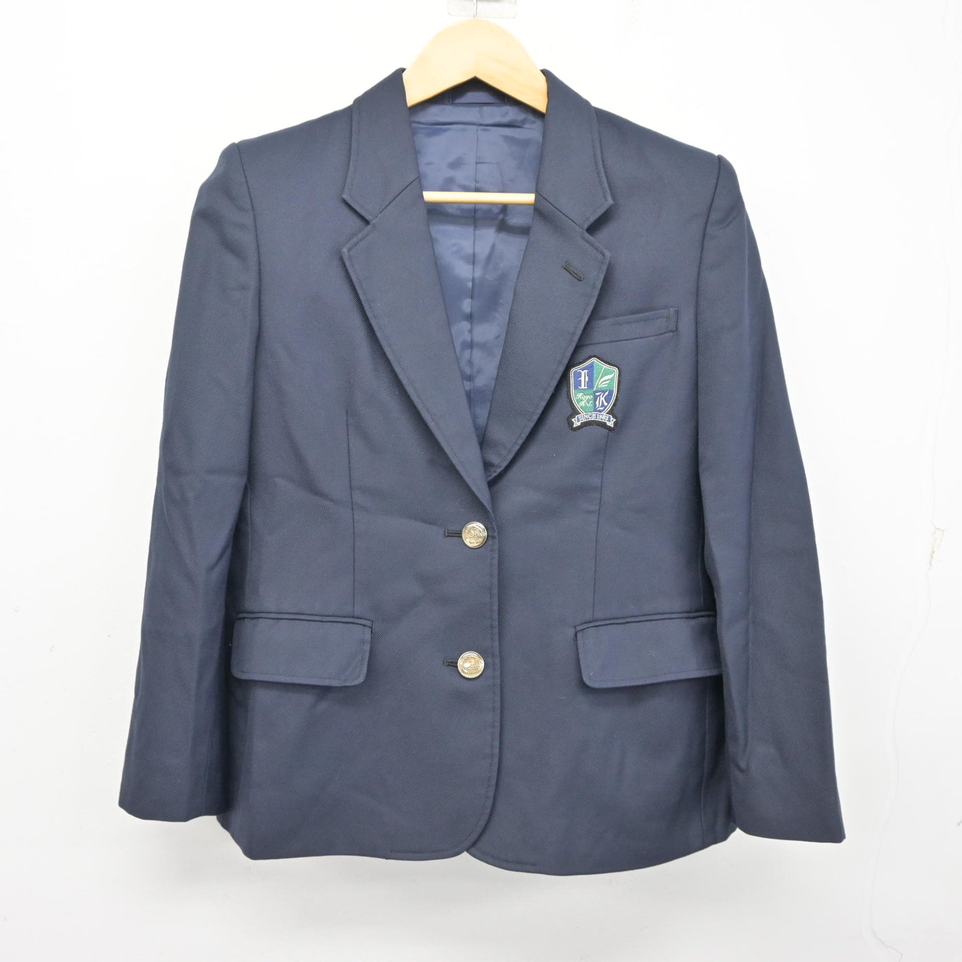 【中古】埼玉県 入間向陽高等学校 女子制服 4点 (ブレザー・シャツ・スカート) sf100904