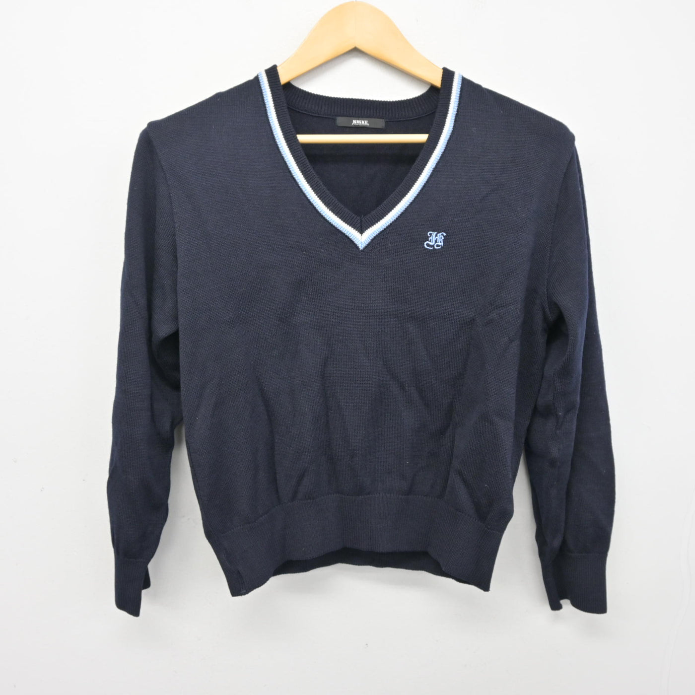 【中古】埼玉県 入間向陽高等学校 女子制服 2点 (ニット・シャツ) sf100905