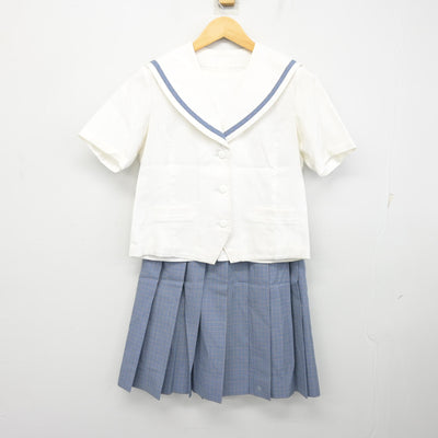 【中古】埼玉県 入間向陽高等学校 女子制服 2点 (セーラー服・スカート) sf100906