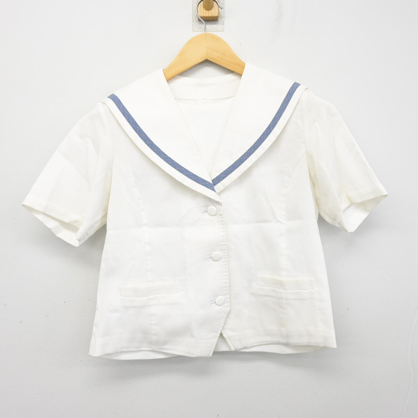 【中古】埼玉県 入間向陽高等学校 女子制服 2点 (セーラー服・スカート) sf100906