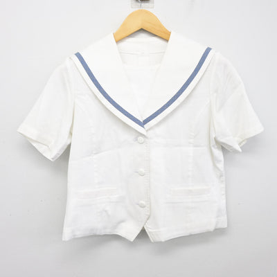 【中古】埼玉県 入間向陽高等学校 女子制服 2点 (ニット・セーラー服) sf100907