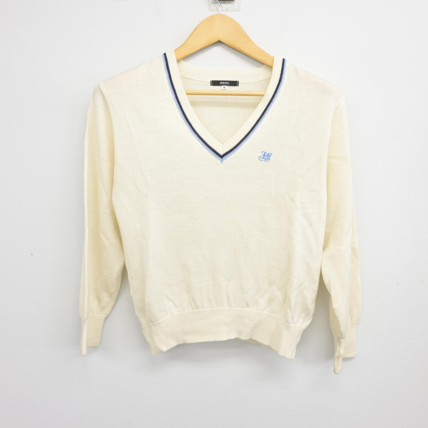 【中古】埼玉県 入間向陽高等学校 女子制服 2点 (ニット・ニットベスト) sf100908