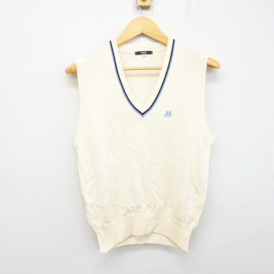 【中古】埼玉県 入間向陽高等学校 女子制服 2点 (ニット・ニットベスト) sf100908