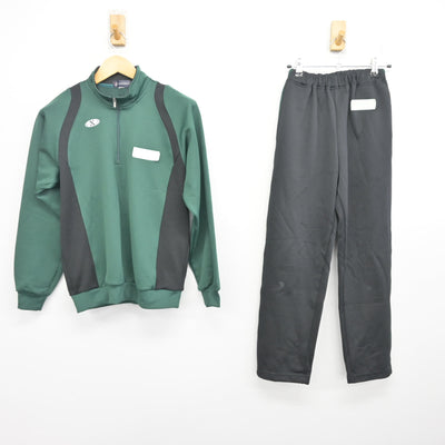 【中古】埼玉県 入間向陽高等学校 女子制服 2点 (ジャージ 上・ジャージ 下) sf100913