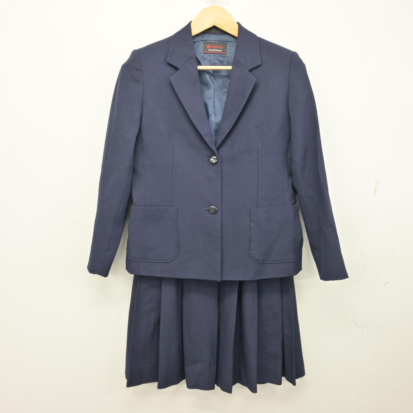 【中古】群馬県 渋川女子高等学校 女子制服 3点 (ブレザー・スカート・スカート) sf100914