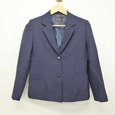 【中古】群馬県 渋川女子高等学校 女子制服 3点 (ブレザー・スカート・スカート) sf100914