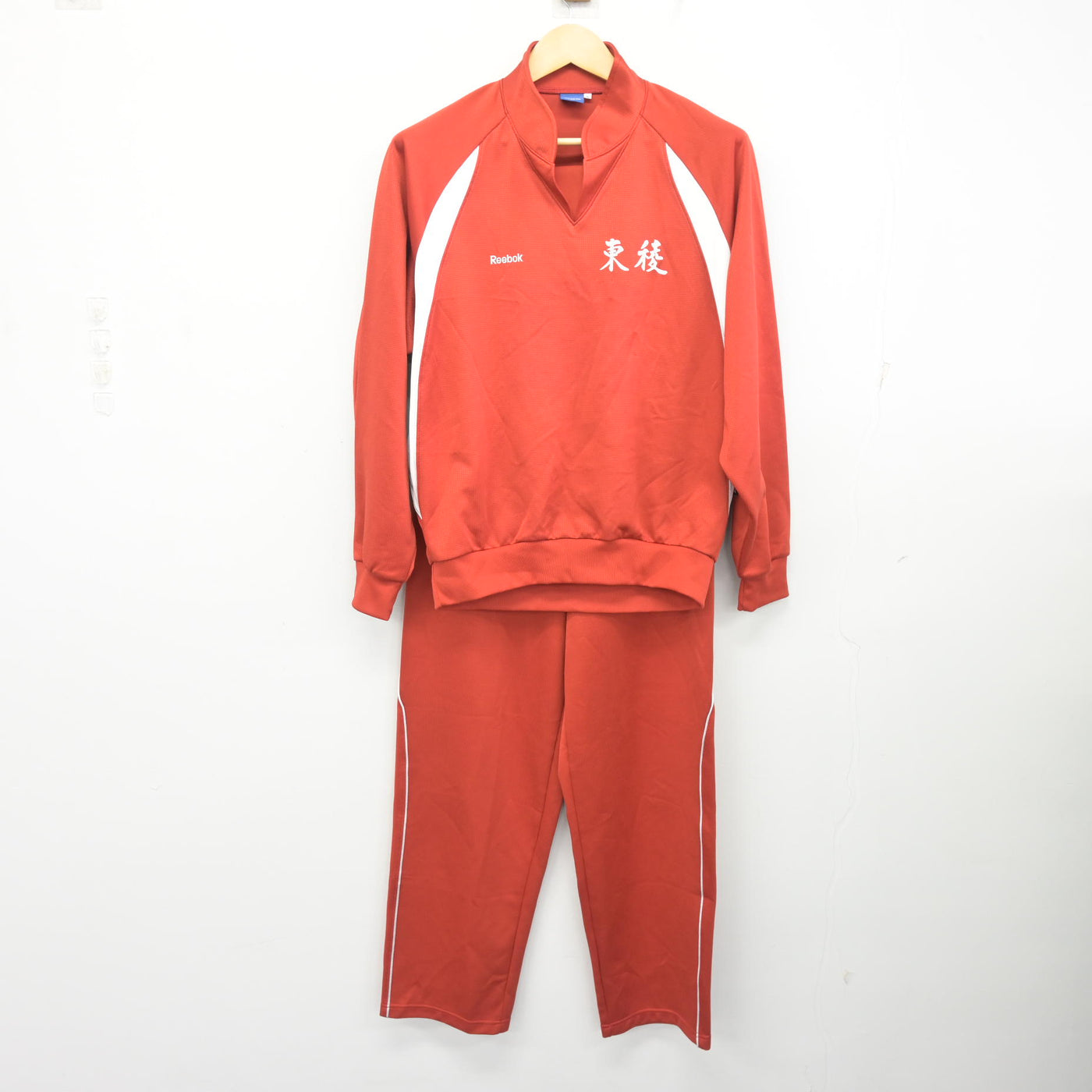【中古】熊本県 東稜高等学校 女子制服 2点 (ジャージ 上・ジャージ 下) sf100921