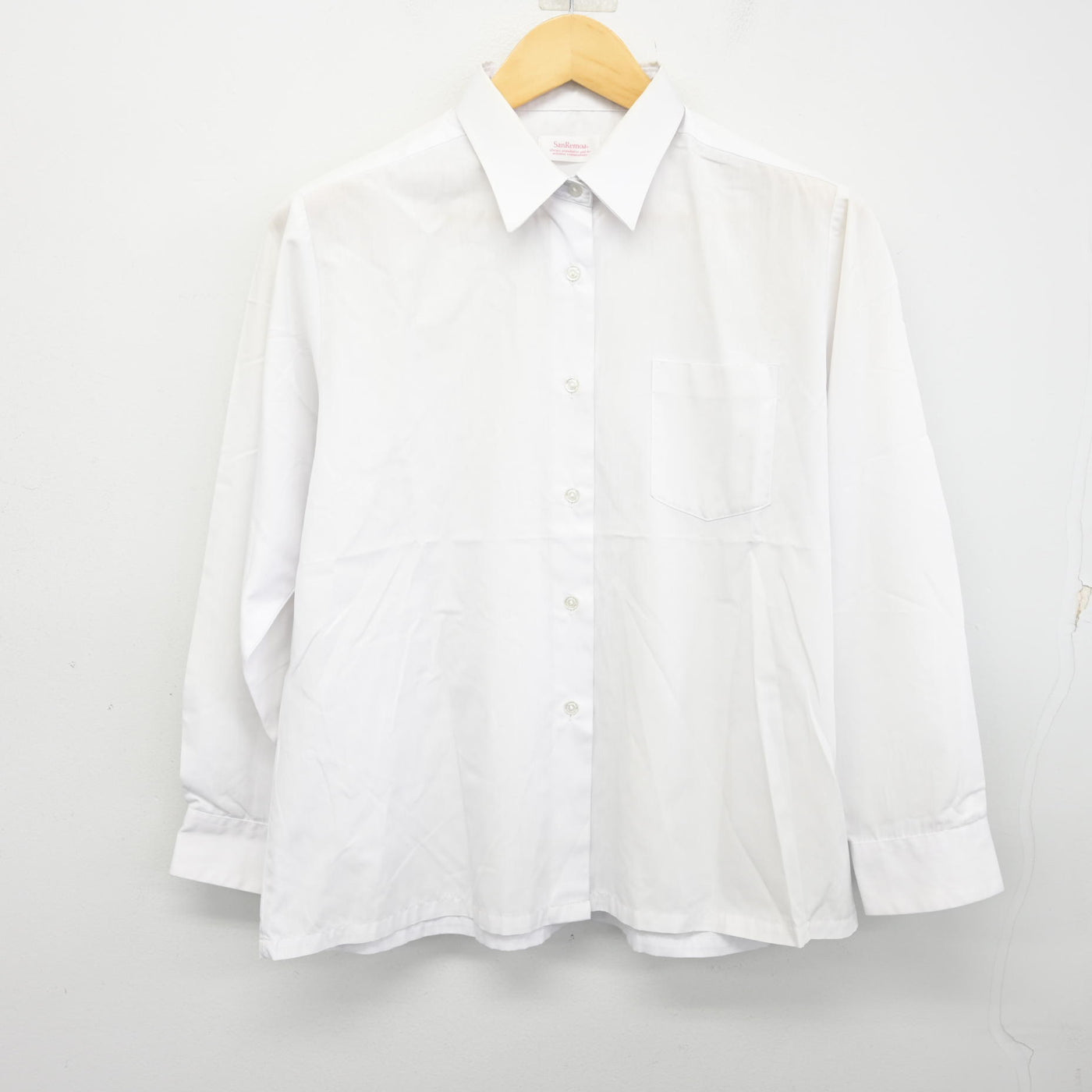 【中古】熊本県 東稜高等学校 女子制服 2点 (ニット・シャツ) sf100924