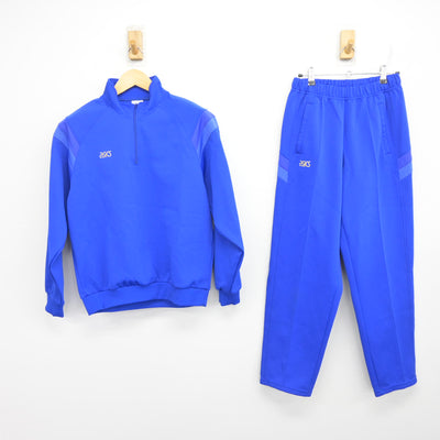 【中古】熊本県 白川中学校 女子制服 2点 (ジャージ 上・ジャージ 下) sf100928