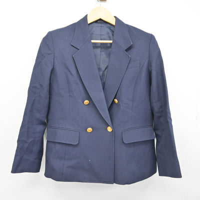 【中古】神奈川県 岡村中学校 女子制服 3点 (ブレザー・シャツ・スカート) sf100932