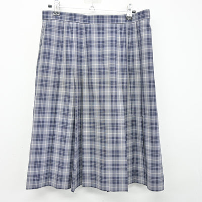 【中古】大阪府 楠葉西中学校 女子制服 2点 (ニット・スカート) sf100934