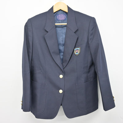 【中古】大阪府 楠葉西中学校 女子制服 2点 (ブレザー・スカート) sf100935