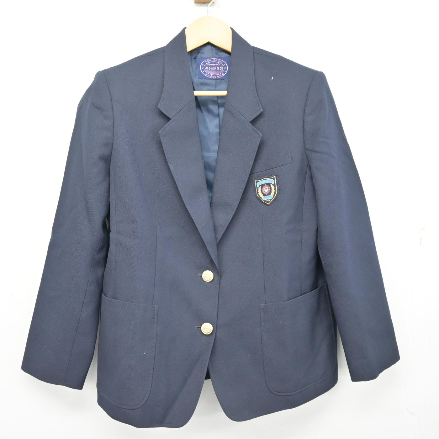 【中古】大阪府 楠葉西中学校 女子制服 3点 (ブレザー・スカート) sf100936