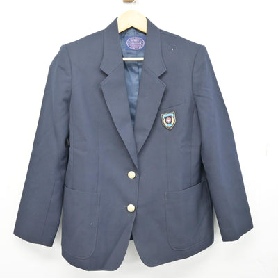 【中古】大阪府 楠葉西中学校 女子制服 3点 (ブレザー・スカート) sf100936