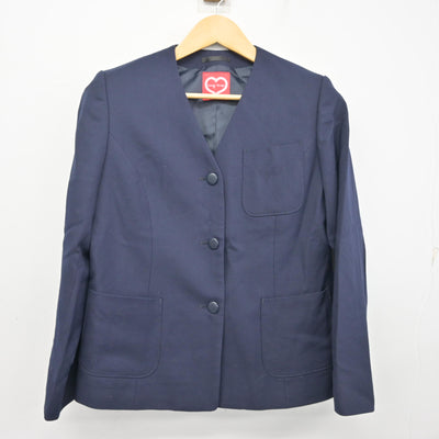 【中古】北海道 美香保中学校 女子制服 3点 (ブレザー・スカート) sf100938