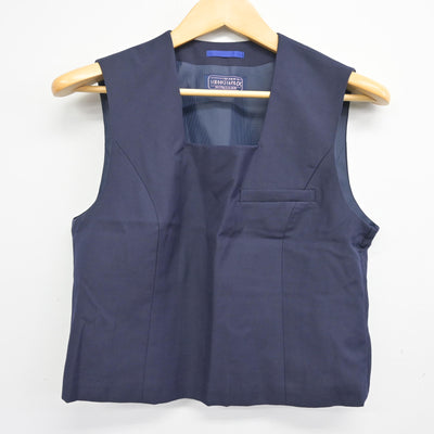 【中古】北海道 美香保中学校 女子制服 2点 (ベスト・スカート) sf100939