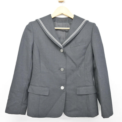 【中古】山口県 下関北高等学校 女子制服 2点 (ブレザー・スカート) sf100940
