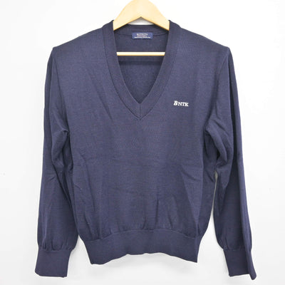 【中古】熊本県 文徳学園 文徳高等学校 女子制服 2点 (ニット・シャツ) sf100956