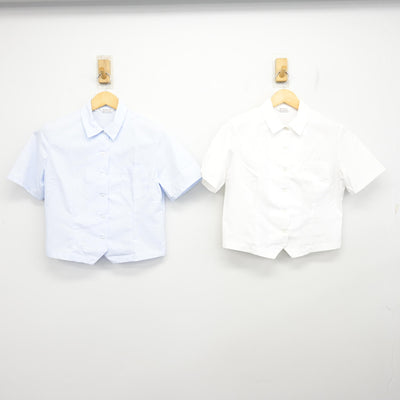 【中古】熊本県 文徳学園 文徳高等学校 女子制服 3点 (シャツ・シャツ・スカート) sf100958