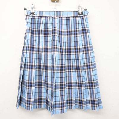 【中古】 クラーク記念国際高等学校 女子制服 2点 (シャツ・スカート) sf100961
