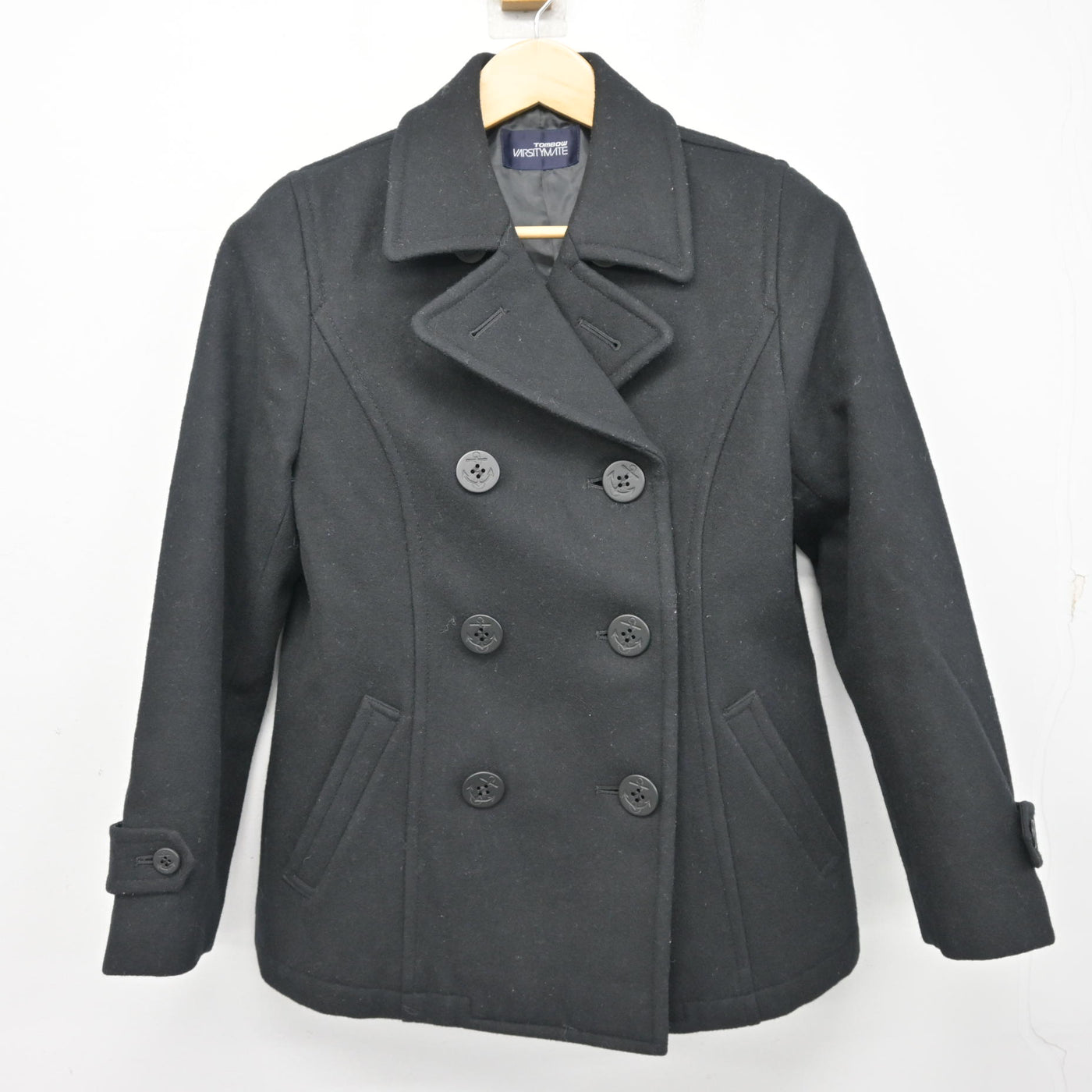 【中古】茨城県 つくば秀英高等学校 女子制服 1点 (コート) sf100963