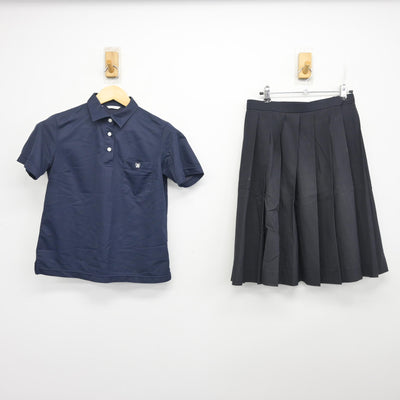 【中古】愛知県 半田高等学校 女子制服 2点 (シャツ・スカート) sf100974