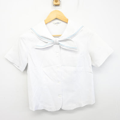 【中古】京都府 京都聖母学院中学校・高等学校 女子制服 2点 (ニット・セーラー服) sf100980
