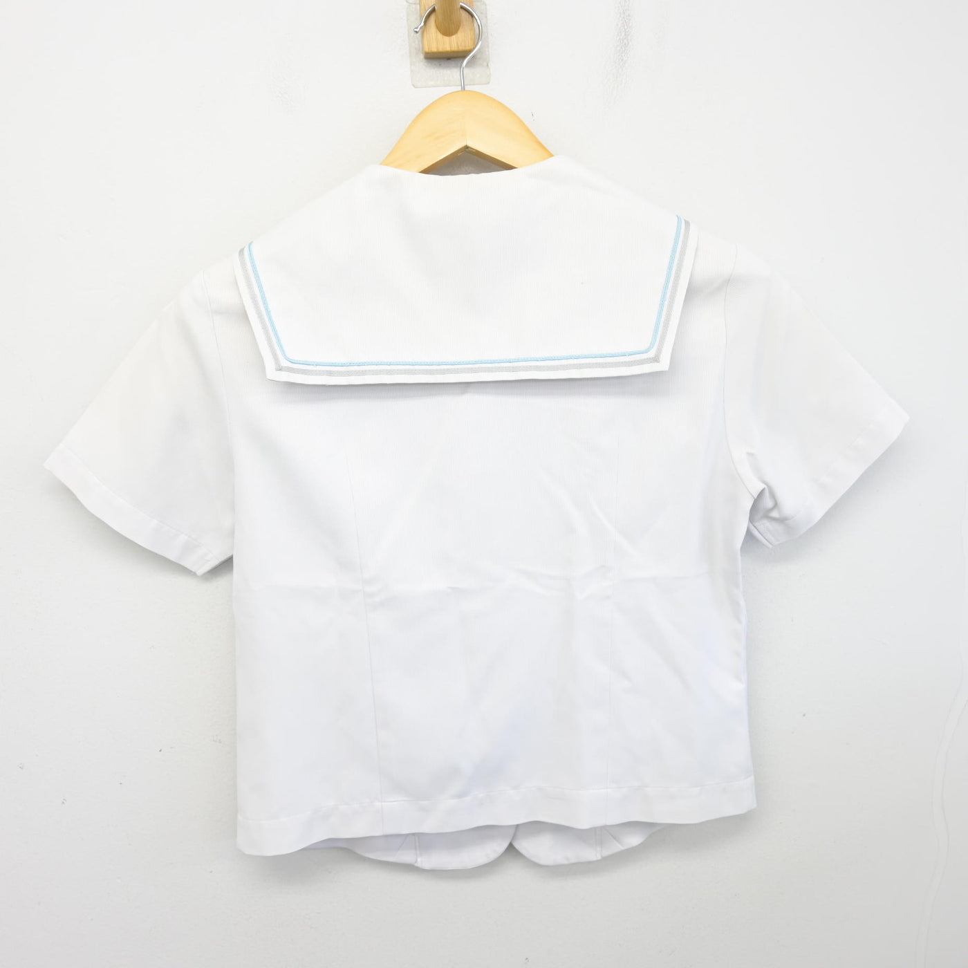 【中古】京都府 京都聖母学院中学校・高等学校 女子制服 2点 (ニット・セーラー服) sf100980