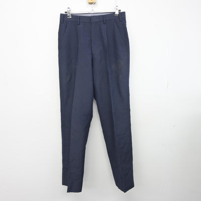【中古】栃木県 宇都宮短期大学附属高等学校 男子制服 3点 (シャツ・ズボン) sf100982