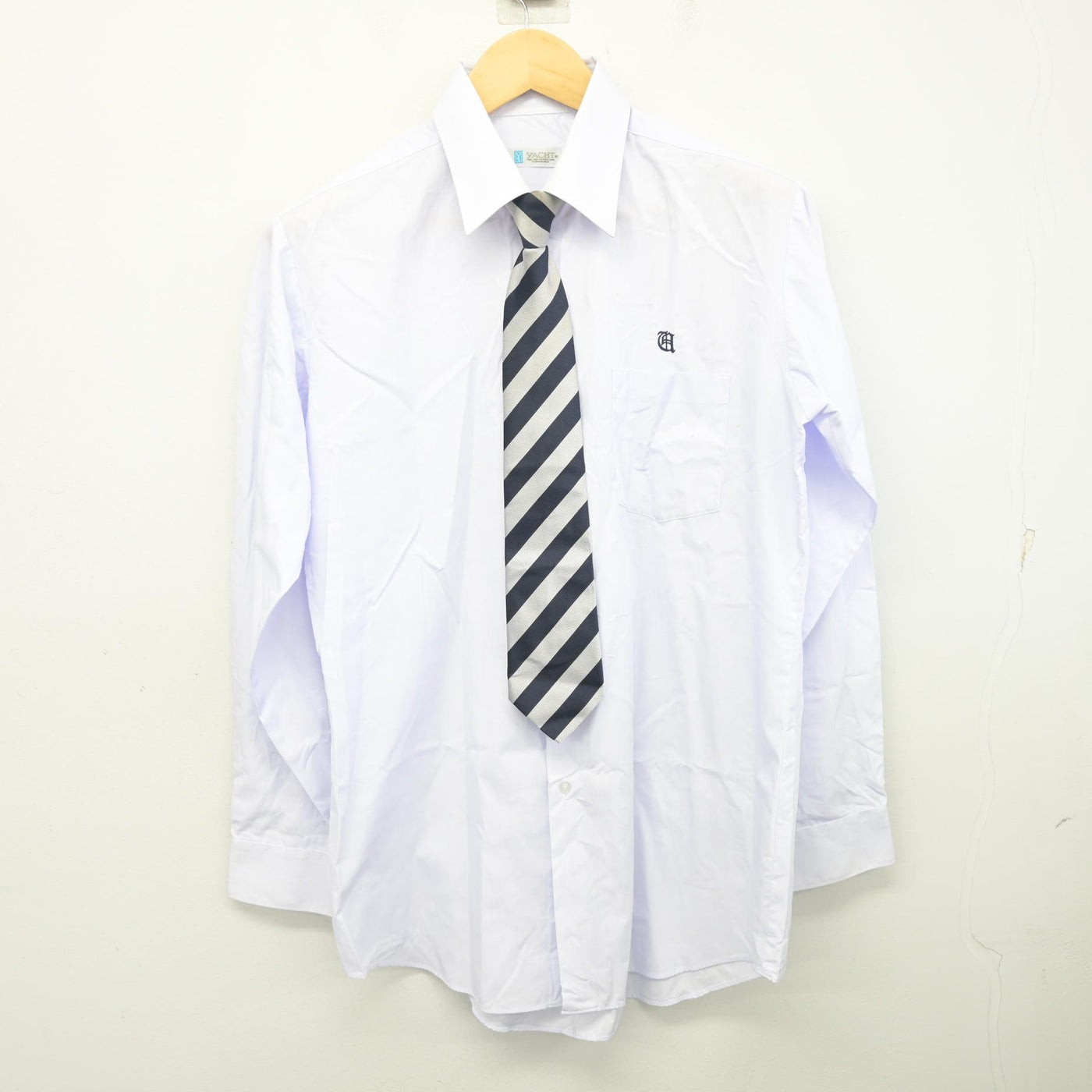 【中古】栃木県 宇都宮短期大学附属高等学校 男子制服 5点 (ブレザー・シャツ・ズボン) sf100983