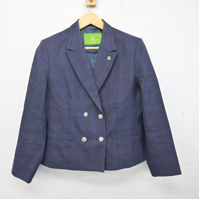 【中古】北海道 北海道帯広南商業高等学校 女子制服 4点 (ブレザー・スカート) sf100984
