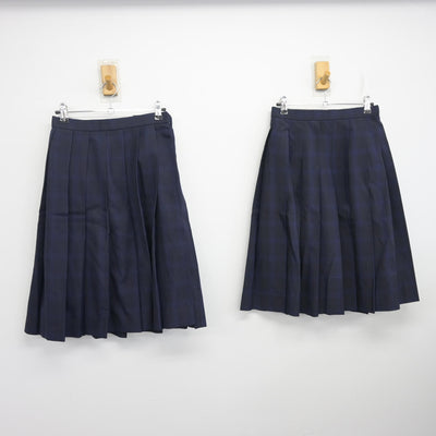 【中古】北海道 北海道帯広南商業高等学校 女子制服 4点 (ブレザー・スカート) sf100984