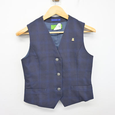【中古】北海道 北海道帯広南商業高等学校 女子制服 2点 (ベスト・ズボン) sf100985