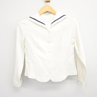 【中古】広島県 広島国際学院高等学校 女子制服 2点 (セーラー服・シャツ) sf100989