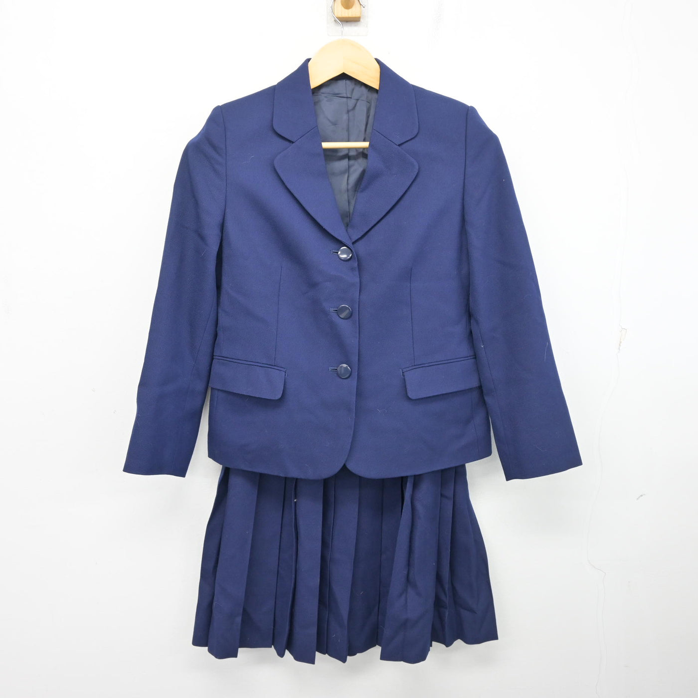 【中古】千葉県 薬園台高等学校 女子制服 2点 (ブレザー・スカート) sf100990
