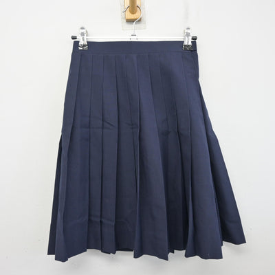 【中古】千葉県 花園中学校 女子制服 2点 (ベスト・スカート) sf100992