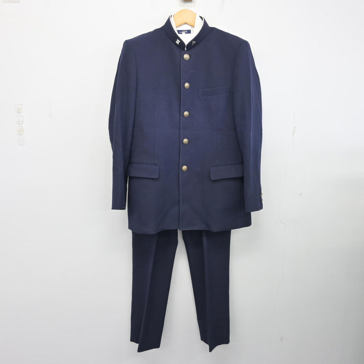中古】広島県 広島新庄中学校・広島新庄高等学校 男子制服 3点 (学ラン 