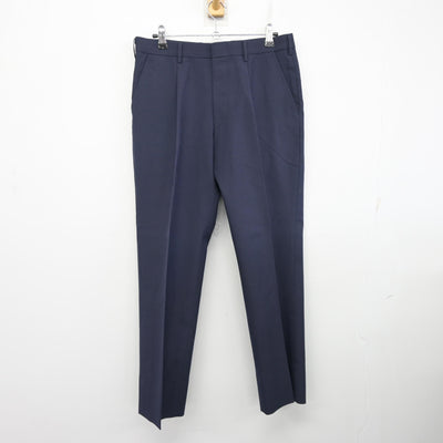 【中古】広島県 広島新庄中学校・広島新庄高等学校 男子制服 2点 (シャツ・ズボン) sf100996