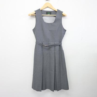 【中古】広島県 福木中学校 女子制服 3点 (ブレザー・ジャンパースカート) sf100997