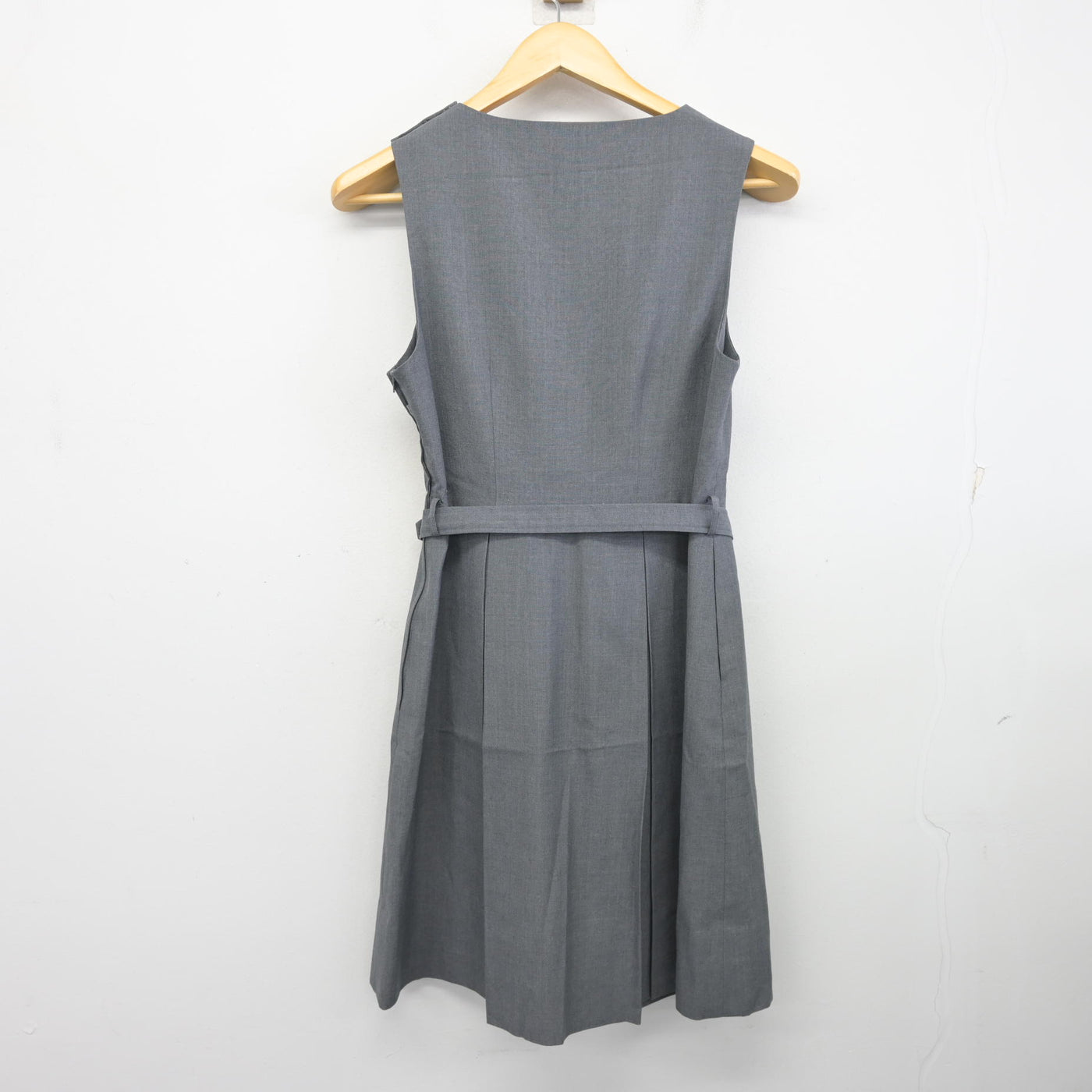 【中古】広島県 福木中学校 女子制服 1点 (ジャンパースカート) sf100998