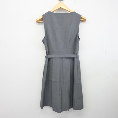 【中古】広島県 福木中学校 女子制服 1点 (ジャンパースカート) sf100998