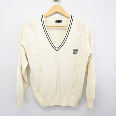 【中古】広島県 高陽東高等学校 女子制服 2点 (ニット・シャツ) sf101000