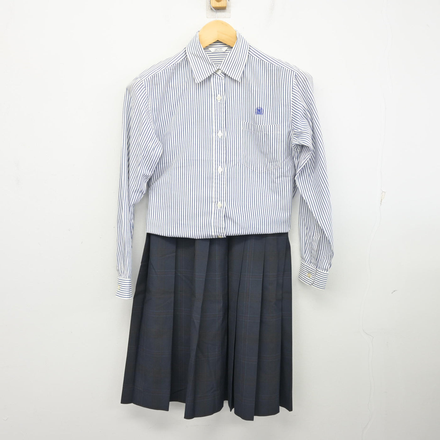 【中古】広島県 高陽東高等学校 女子制服 2点 (シャツ・スカート) sf101001