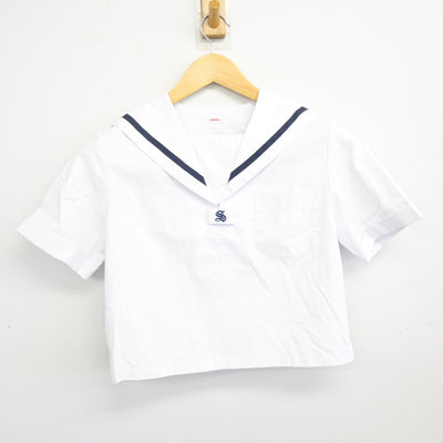 【中古】 学校名不明 女子制服 2点 (シャツ・セーラー服) sf101002