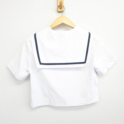 【中古】 学校名不明 女子制服 2点 (シャツ・セーラー服) sf101002