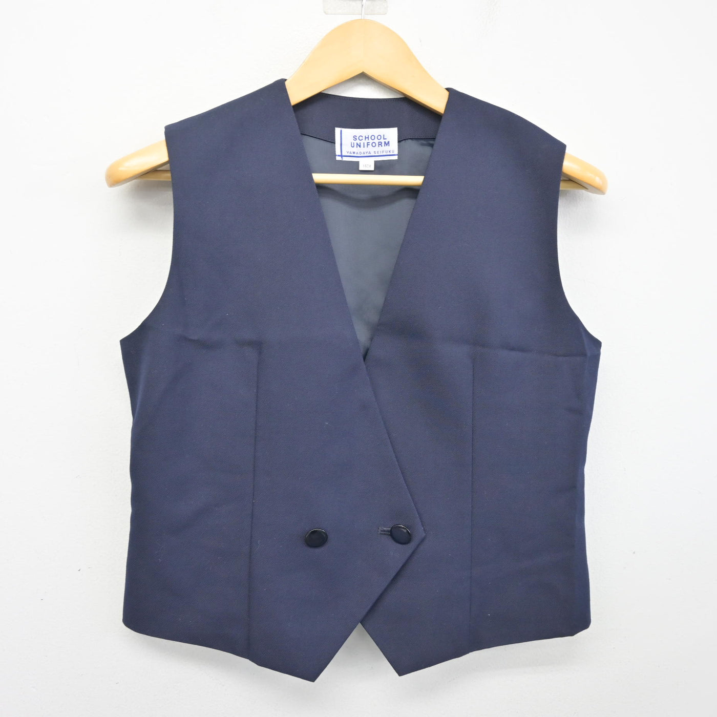 【中古】兵庫県 山陽中学校 女子制服 1点 (ベスト) sf101005