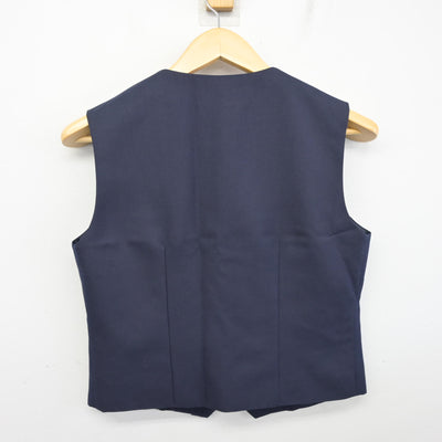 【中古】兵庫県 山陽中学校 女子制服 1点 (ベスト) sf101005