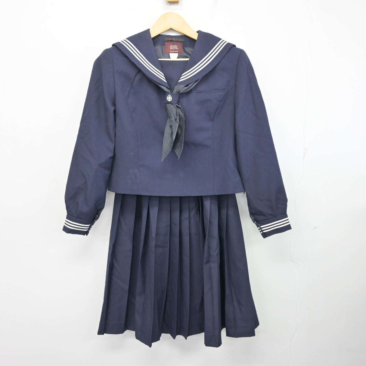 【中古】東京都 上一色中学校 女子制服 3点 (セーラー服・スカート) sf101006