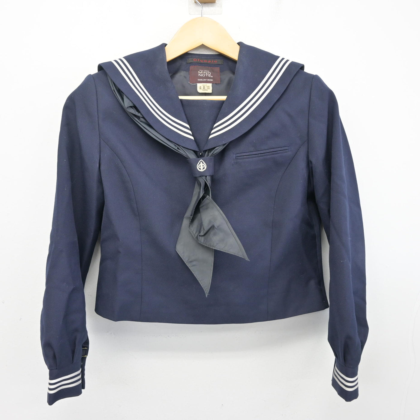 【中古】東京都 上一色中学校 女子制服 2点 (セーラー服) sf101007